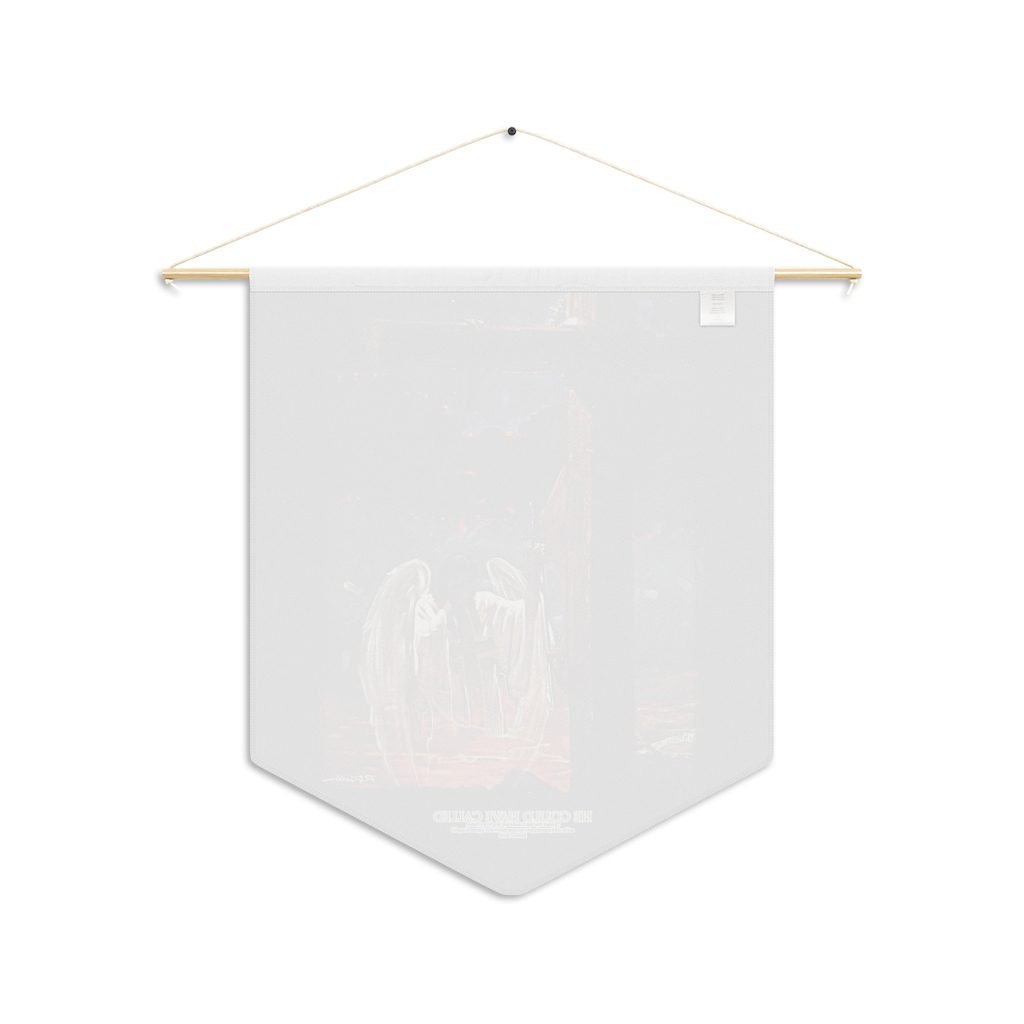 He Could Have Called by Ron DiCianni – Indoor Pennant (Rough Edge Version)